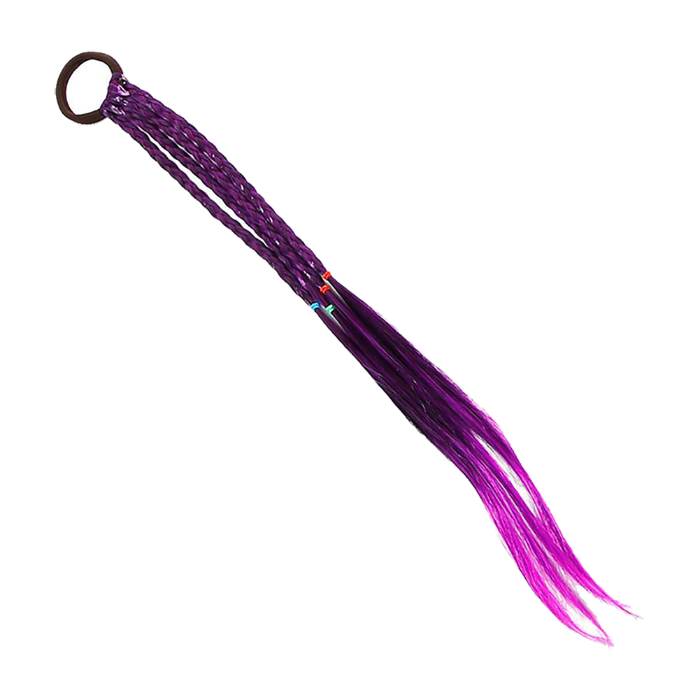 Goma elástica para el pelo para niña, coletero de Color degradado, anilla para el pelo, trenza trenzada: 1