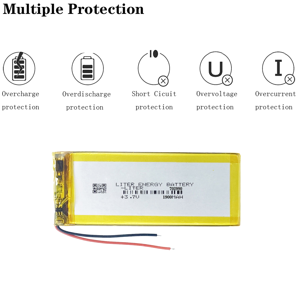 702990 3.7 v 1900 mah 703090 bateria recarregável li-po do lítio do polímero para o banco de potência do telefone móvel do pc da tabuleta de gps dvd e-book