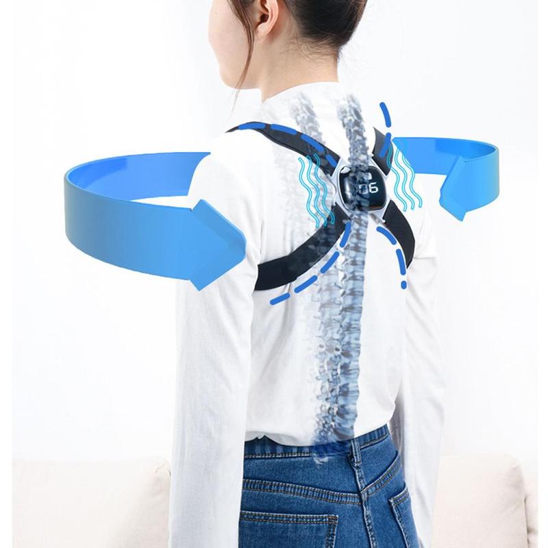 1 pièce orthèse à Induction intelligente noir Posture de Correction Anti-bossu pour enfants avec maintien des os en Posture droite