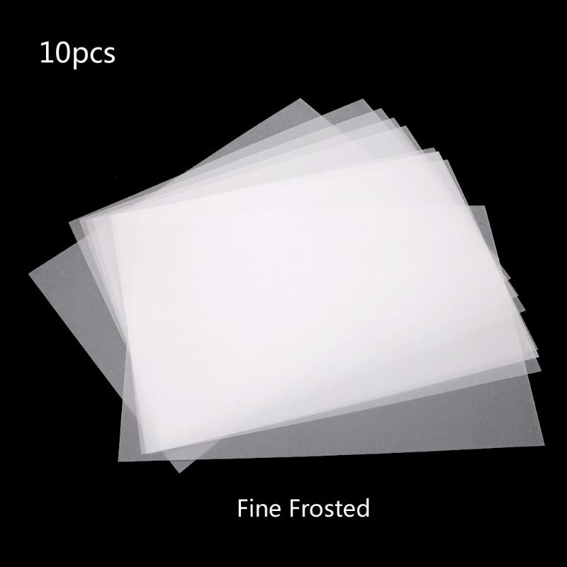 10Pcs Blank Krimpkous Lakens Art Papier Voor Kinderen Tekening Sieraden Project Tool JAN10 &amp;: 2