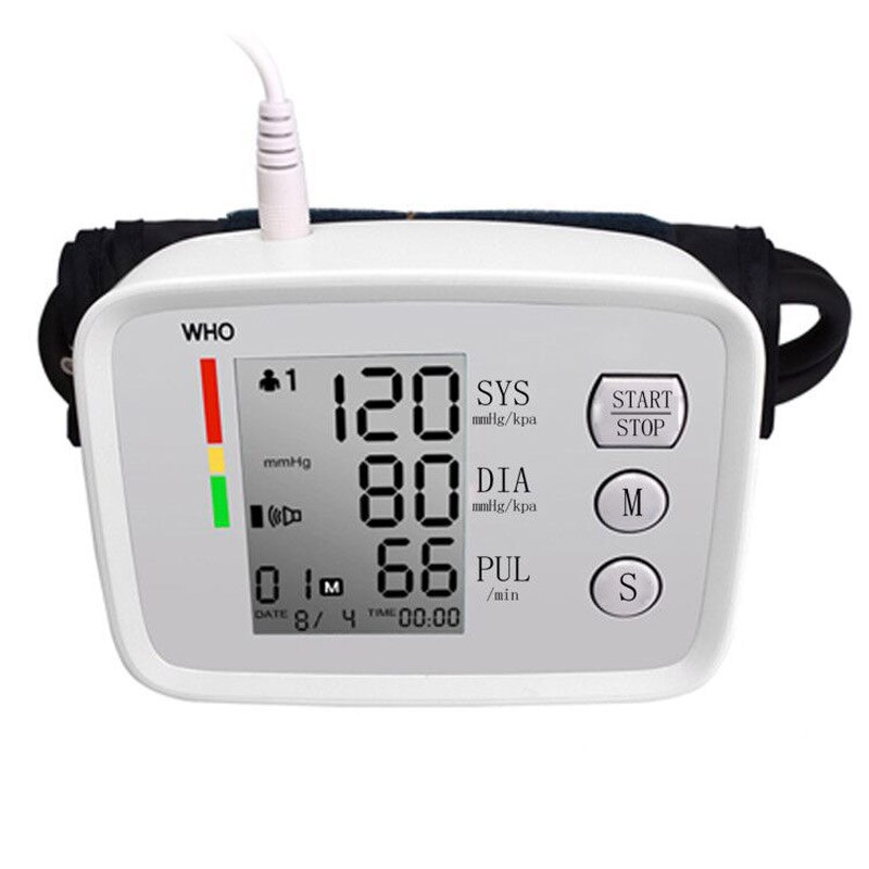 Clever Arm Blutdruck Monitor Digitale Tragbare Herz Blutdruck Meter für Sauerei Automatische blutdruckmessgerät tonometer