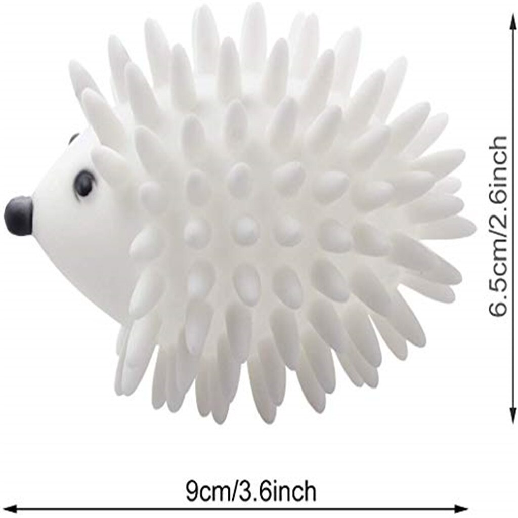 3pcs Dryer Balls Reusable Clean Supplies Washing Drying Fabric Softener Ball Dry Laundry Products Hedgehog Dry Wash Ball