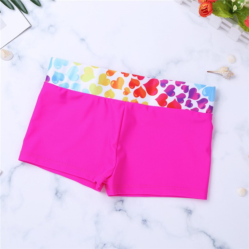 IIXPIN filles Ballet Costumes gymnastique justaucorps à pois Strappy haut soutien-gorge et Shorts Ballet danse exercice entraînement tenues