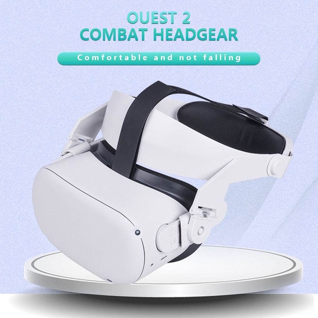 Verstelbare Voor Oculus Quest 2 Halo Band Voor Oculus Quest 2 Elite Band 100% Fit Hoofd Comfortabele Vr Headset Accessoires