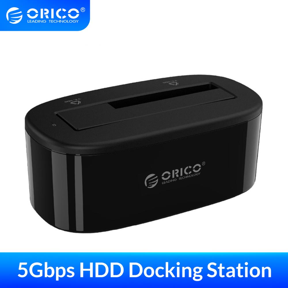 ORICO 2.5/3.5" Hard Disk External Case 6TB HDD Enclosure 5Gbps USB 3.0 to SATA HDD Docking Station HDD Case box Support UASP