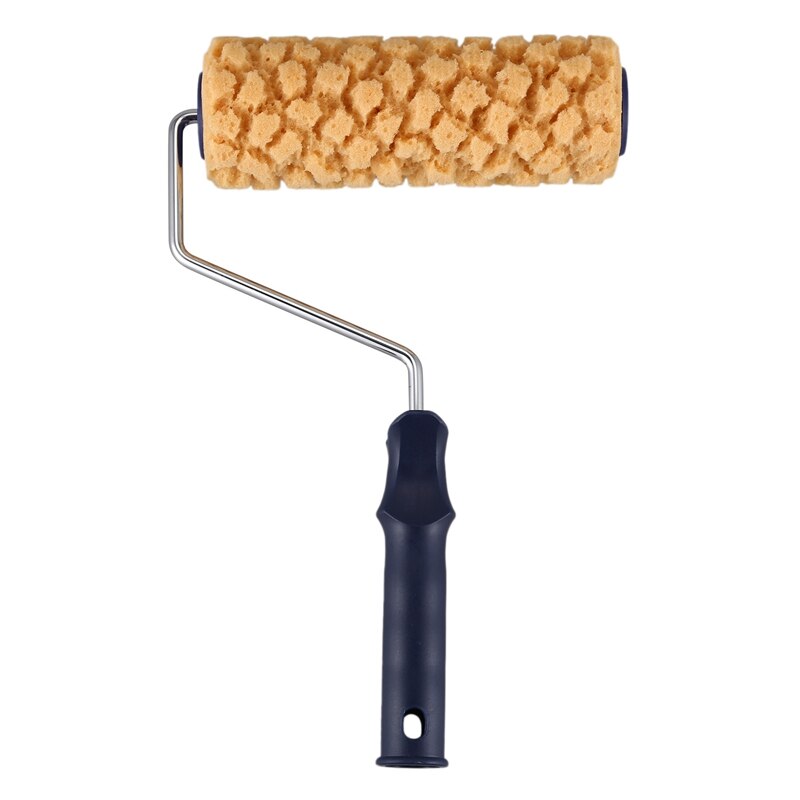 Målarulle verktyg hem vägg svamp målning borste gummi korn mönster svamp rulle för väggmålning dekoration
