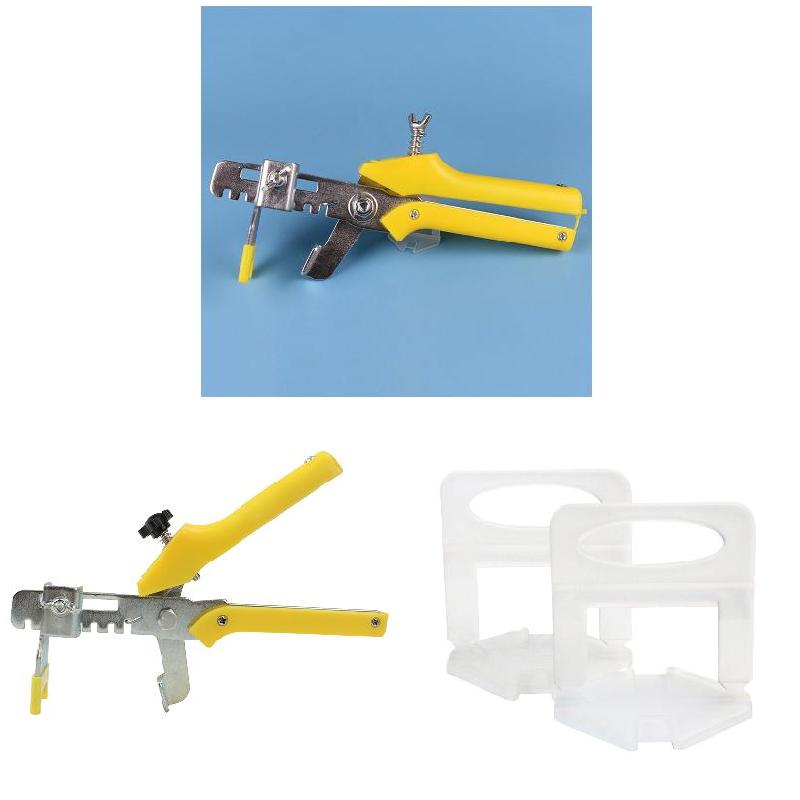 Tile Leveling System Leveling Spacers Clips Reusable Wedges for Leveling Porcelain Ceramic Marble Tile Leveler Durable wzpi