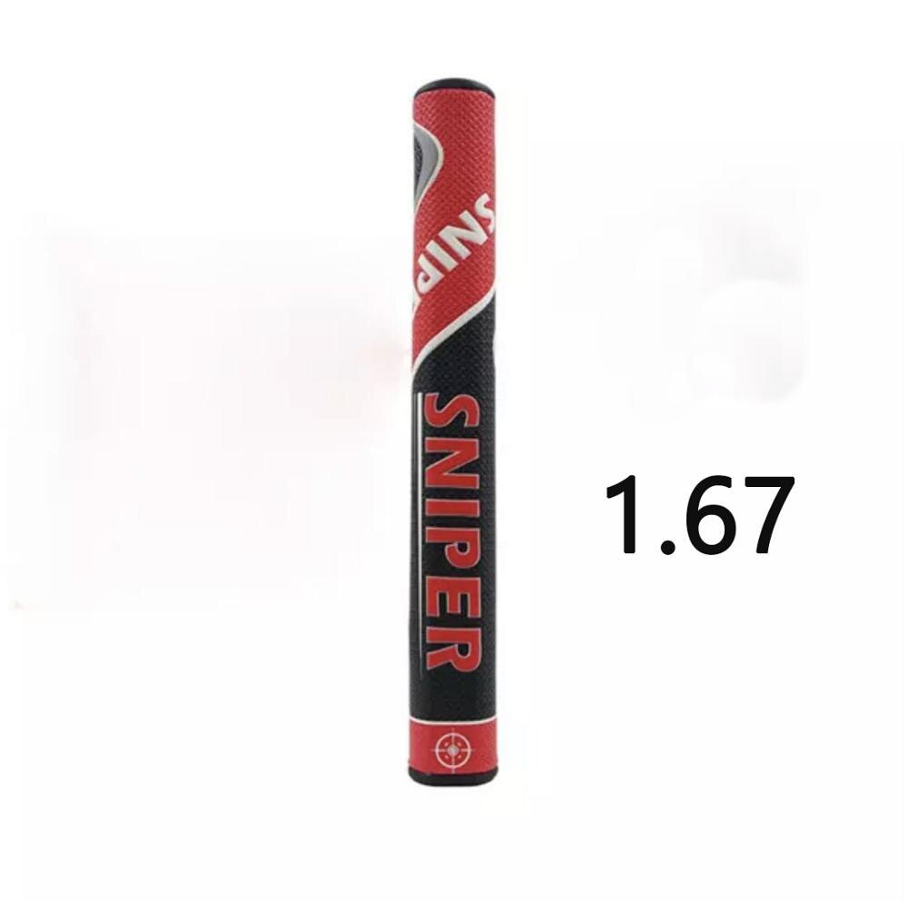 Golf Putter Griffe 1 teile/los 1.3/1,67 Zoll Golf Clubs PU Hight Grip 5 Colos: red 1.67