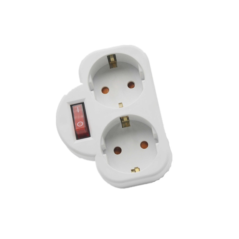 1pcs/Lot Socket Converter One Turn Multiple Two Or Three Hole Adapter Expansion Multi-Function Power Conversion Plug