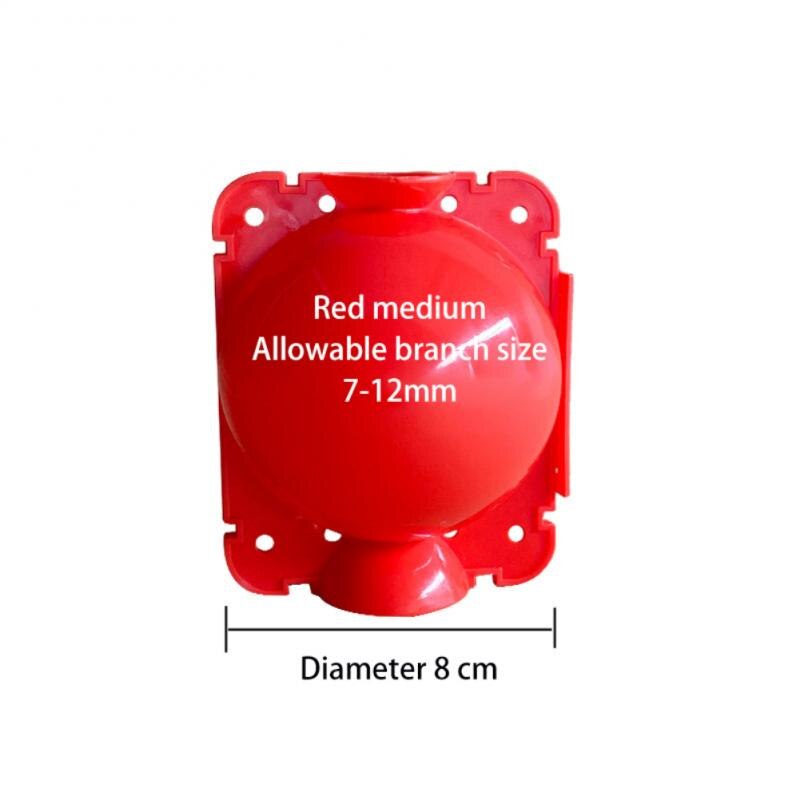 Sprzęt robić ukorzeniania roślin wysokociśnieniowa propagacja roślin piłka owocowa drzewo rosnące pudełko skrzynia hodowlana robić ogrodowego pudełka przeszczepu drzewko: 05-czerwony M