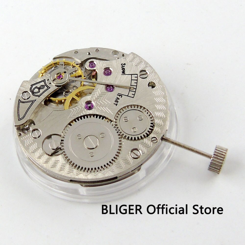 Vintage 17 Jewels classic watch movement fit men&#39;s watch 6498 Hand-Winding movement BM3