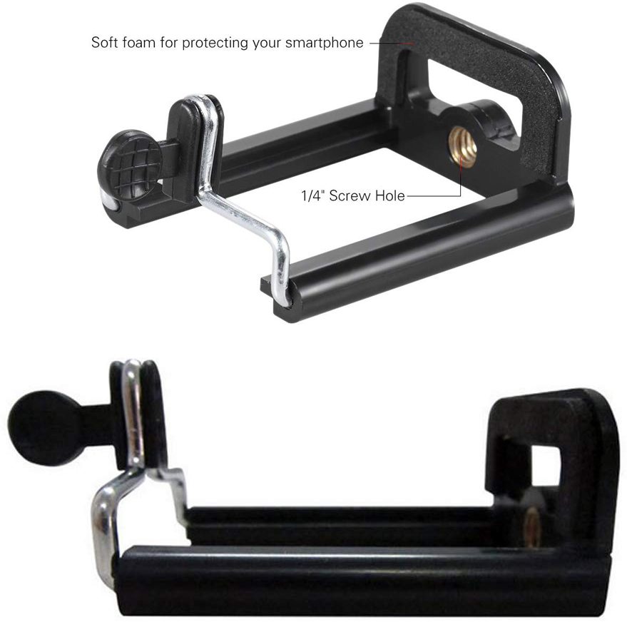 Universele Mobiele Telefoon Clip Aluminium Mobiele Telefoon Houder Beugel Adapter Clip Voor Iphone 11 Smartphone Digitale Camera Statief