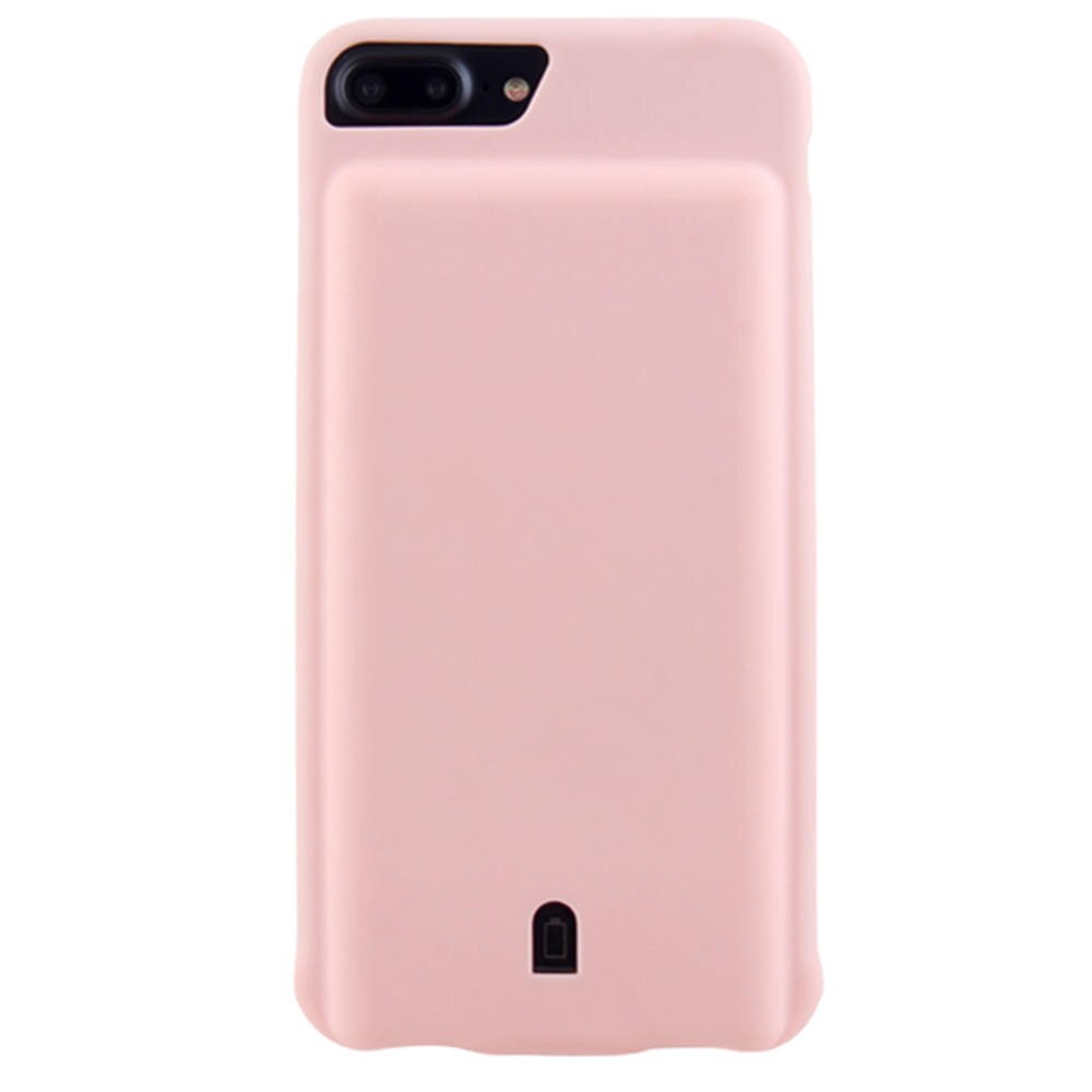 Araceli para iphone 6 plus caso de bateria 7000 mah banco de potência para iphone 6s mais 7 8 mais caso carregador de bateria: Pink