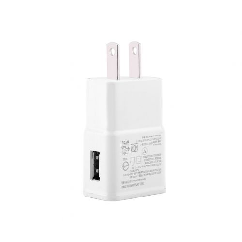 5V 1A USB-Ladekopf Amerikanischer US-Stecker Adapter Netzteil Adapter 1-Port Wand ladegerät Tragbares Reise schnell ladegerät: WHITE