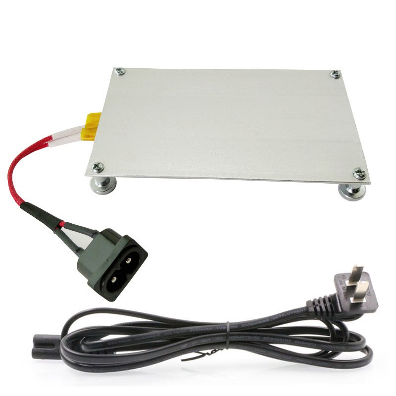550W aluminium LED dissolvant PTC plaque chauffante à souder puce enlever soudure BGA soudure Station à billes plaque fendue nous Plug: US Plug
