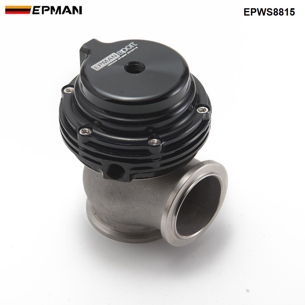 EPMAN MVS 38mm Wastegate Aluminum Top Steel V-band Gold External Waste Gate For Supercharge Turbo Manifold 14PSI EPWS8815