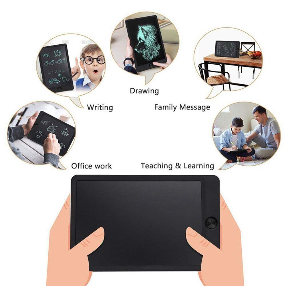 IPUMYNO 10'' 8.5" Portable LCD Digital Writing Tablet With Magnetic E-writing Board Tablet Handwriting Pads E-paper Notepad