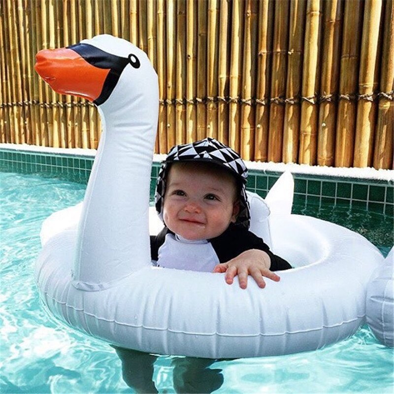 Zomer Must-Have Outdoor Zwembad Babyzitje Float Opblaasbare Flamingo Swan Zwembad Float Water Fun Zwembad Speelgoed voor Kinderen