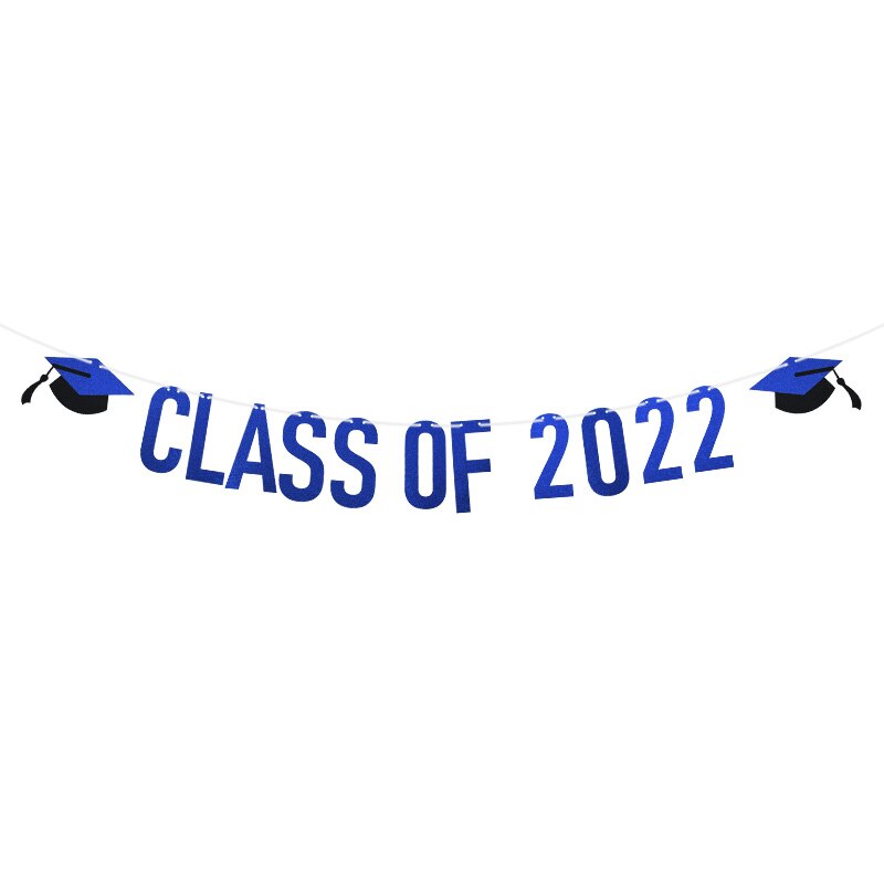 Congrats Grad 2022 Graduation Celebration Party Decorations Congrats Balloon Banner Student Class of 2022 Decor: Y01