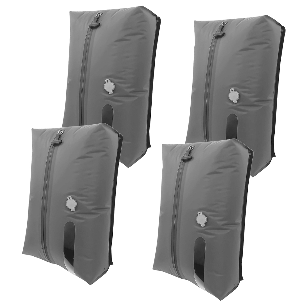 Waterdichte vacuümcompressietas Reisbagage Vacuüm opbergtas Kledingkoffers Compressietas opbergen: Roze