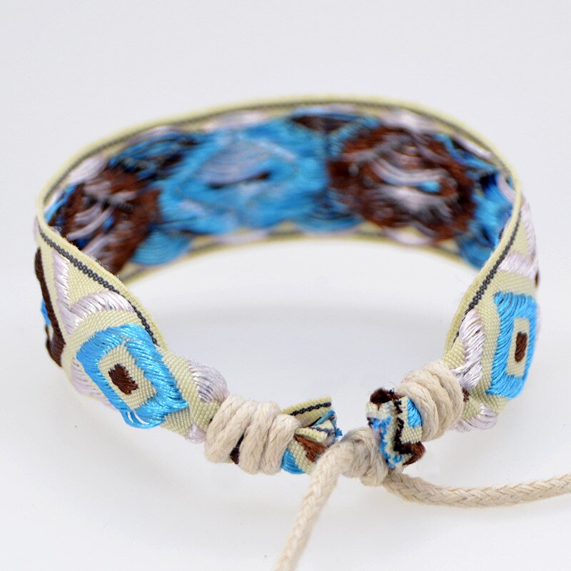 ABL333, Wrap Argyle Checks Pattern Geometric Charm Bracelet Women Boho Handmade Chic Girl Yoga Pulseras Femme