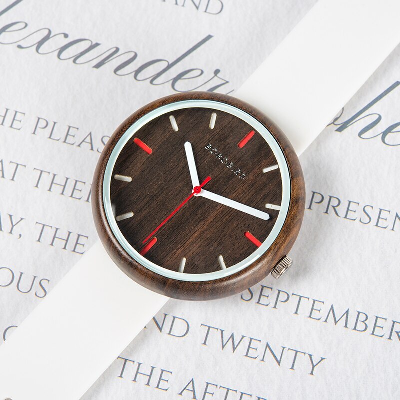 Bobo Vogel Mode Vrouwen Horloges 2022 Romantische Ronde Dames Quartz Jurk Horloge Kleurrijke Siliconen Dames Horloges Dro