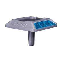 6pcs Blue LED Flashing light Aluminum Solar Road Stud for traffic safety with LED light, Solar Road Marker Light