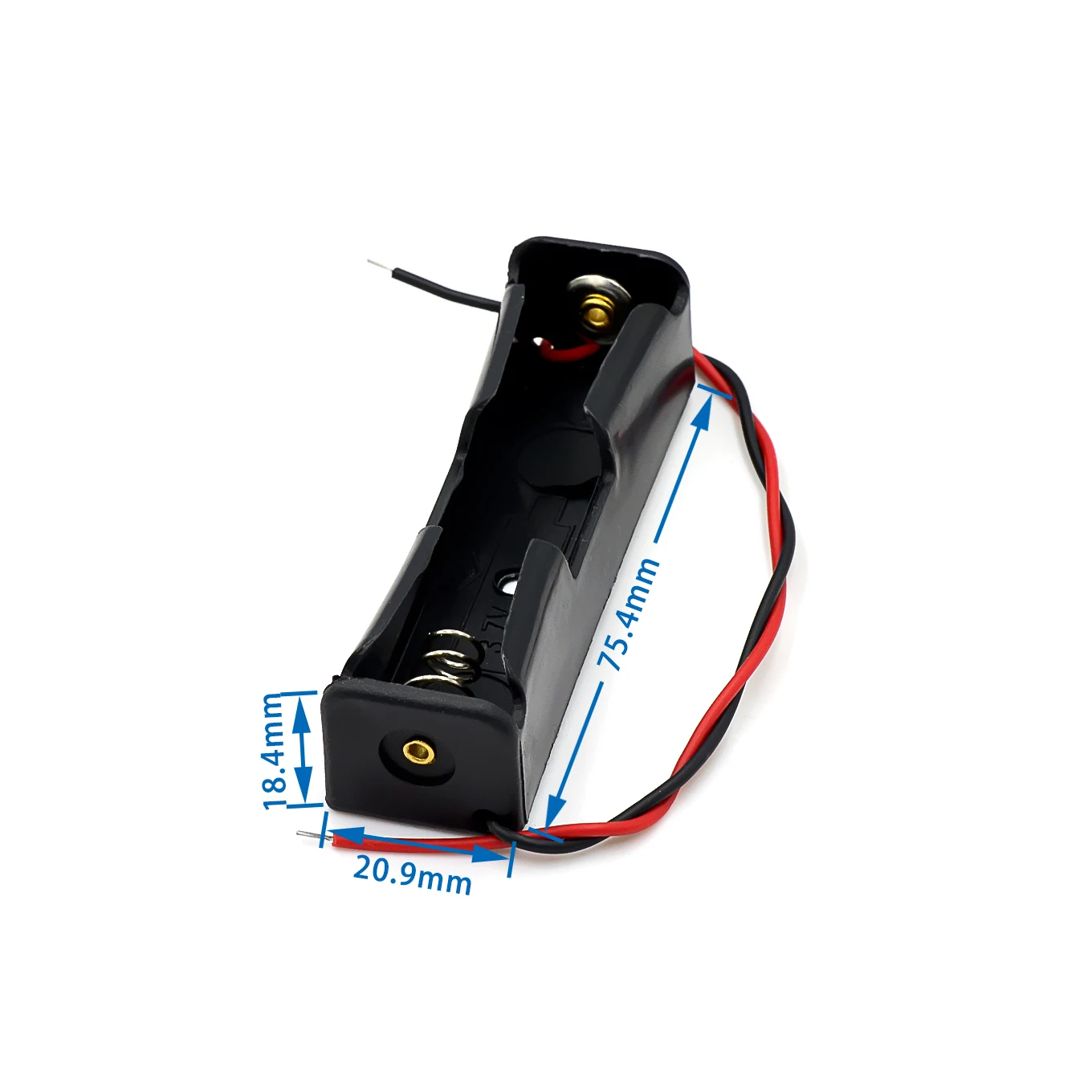 18650 Batterij 1/2/3/4 DIY lithiumbatterijhouder / 18650 batterijhouder / 1/2/3/4 kabel: WHEAT