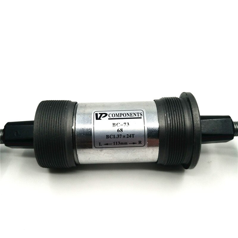 VP Fahrrad Tretlager BC-73 68mm BC1.37x24T 103 107 110,5 113 115 118 120 121,5 122,5 124,5 126 127,5mm Berg Fahrrad Achse