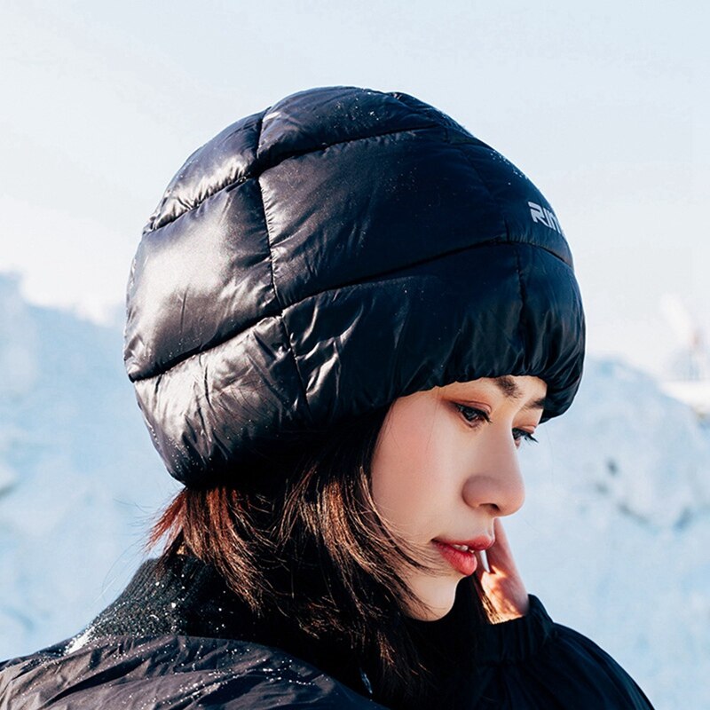RIMIX Down Hat Winter Outdoor Riding Mountaineering Light and Comfortable Warm Hat Duck Down Cold Thick Men and Women Hats