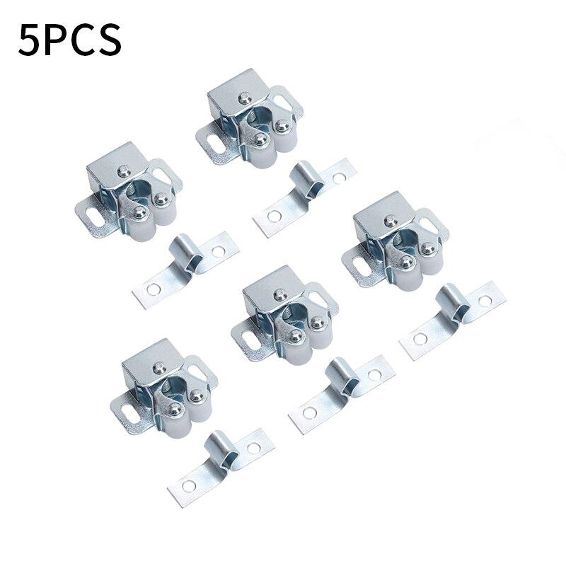 Door Stop Closer Stoppers Damper Buffer Magnet Cabinet Catches For Wardrobe Hardware Furniture Fittings 2-10PCS: white