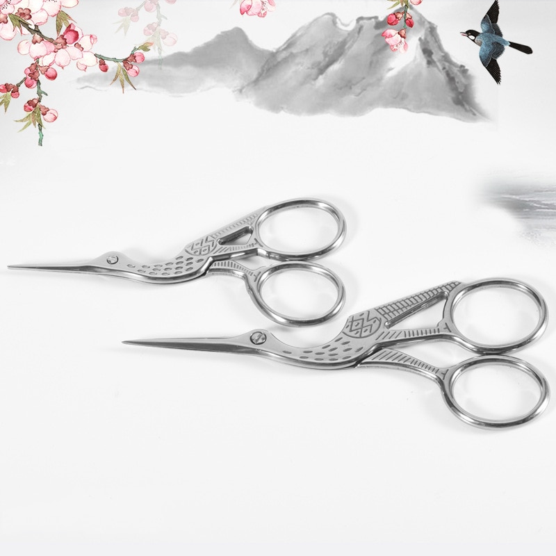 crane Student Safe Scissors Paper Cutting Art Office School Supply with Stationery DIY Tool