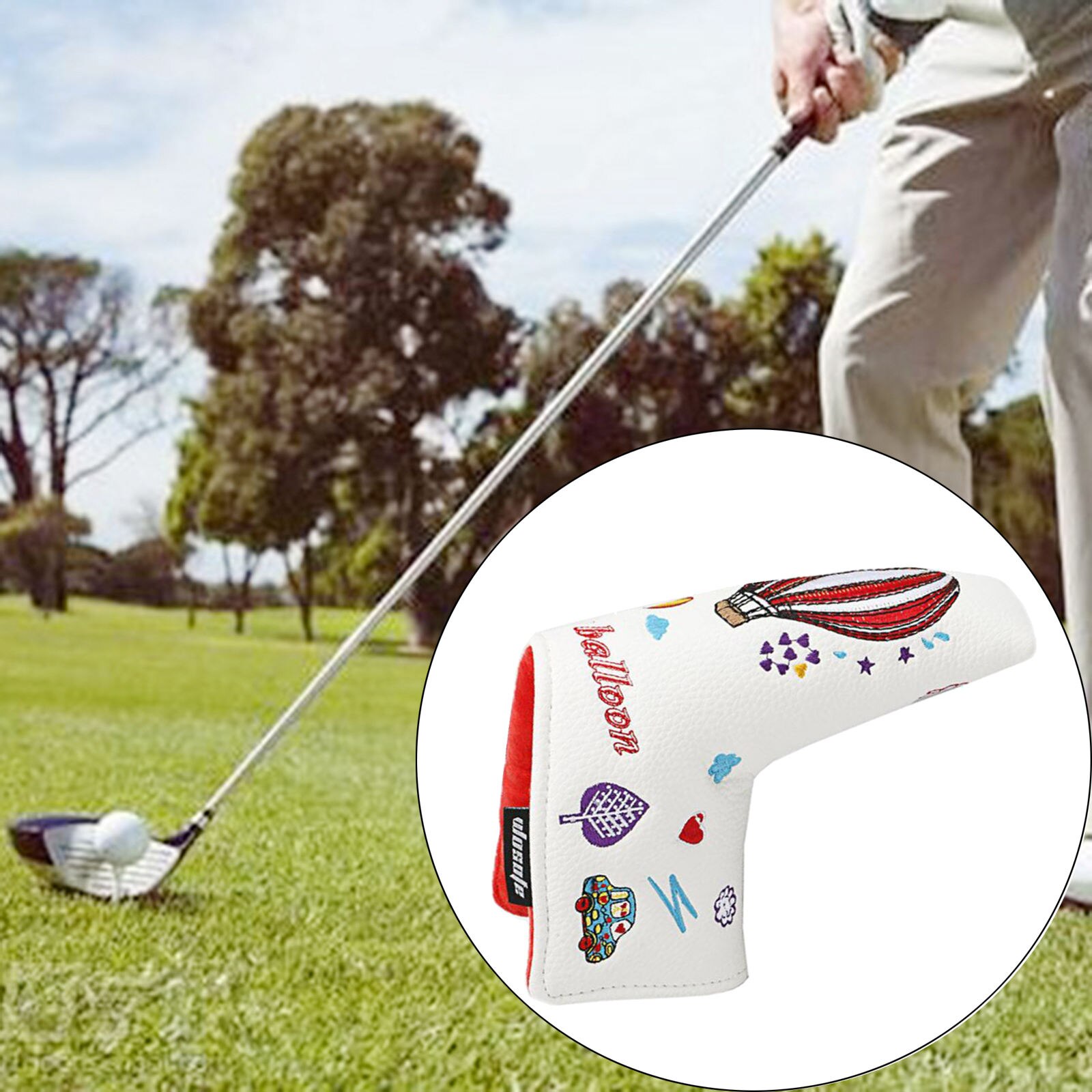 Housse de Putter de Golf, fermeture magnétique Portable, imperméable, protège-tête pour le sport
