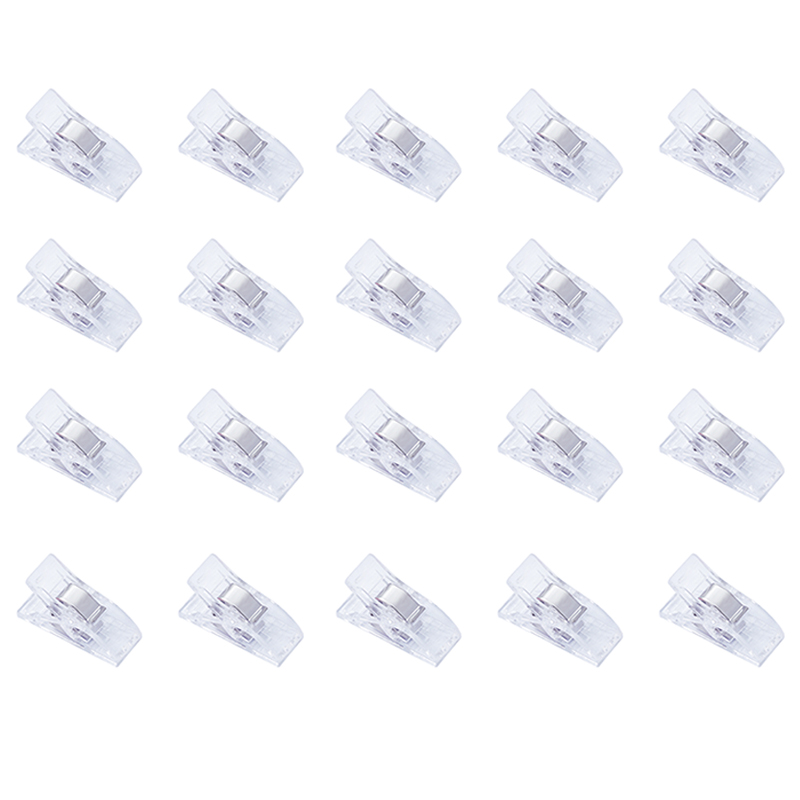 Plastic Alligator Clip Yyangz 400PCS U Shape Clear Durable Plastic Alligator Clips, Transparent Plastic Shirt Clips With Teeth For Ties, Pants, Shirts, Securing Fabric Clip