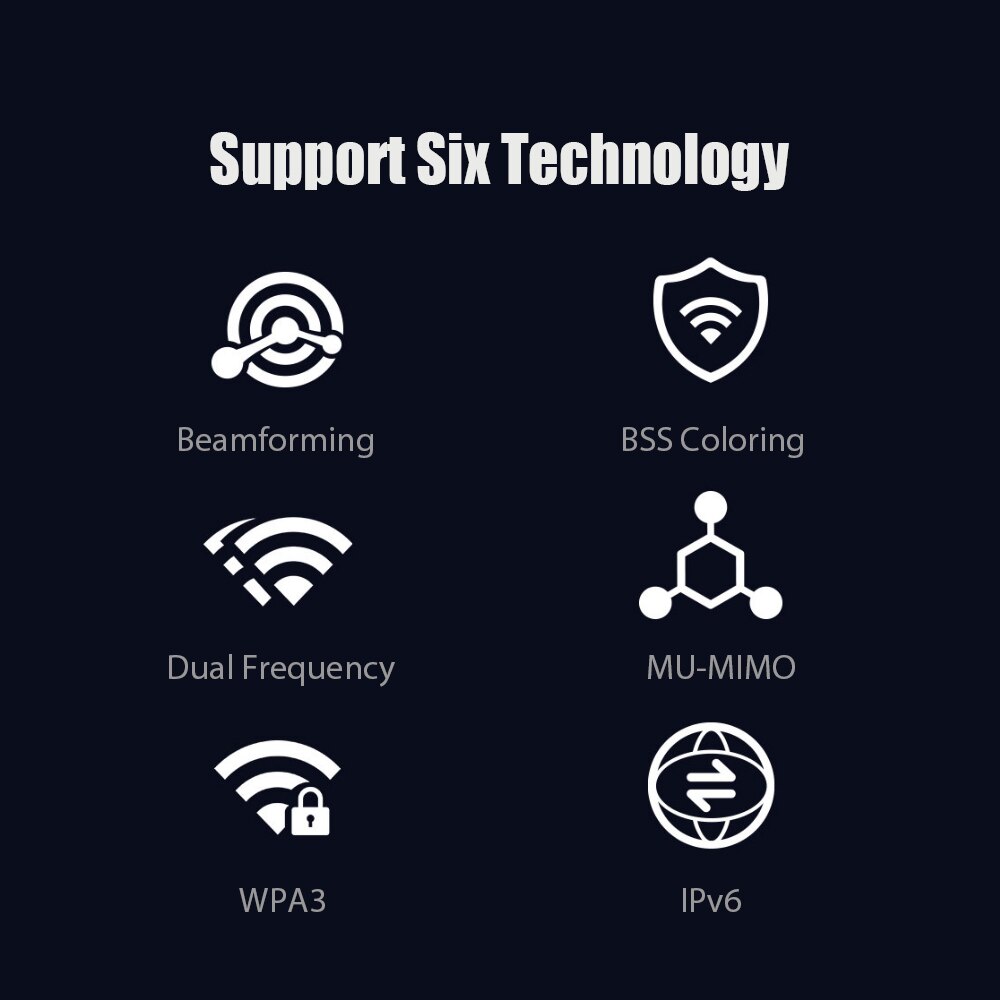Xiaomi Redmi Router AX5 WiFi 6 2.4G /5G dual Frequency Mesh network Wifi Repeater 4 High Gain Antennas signal extender