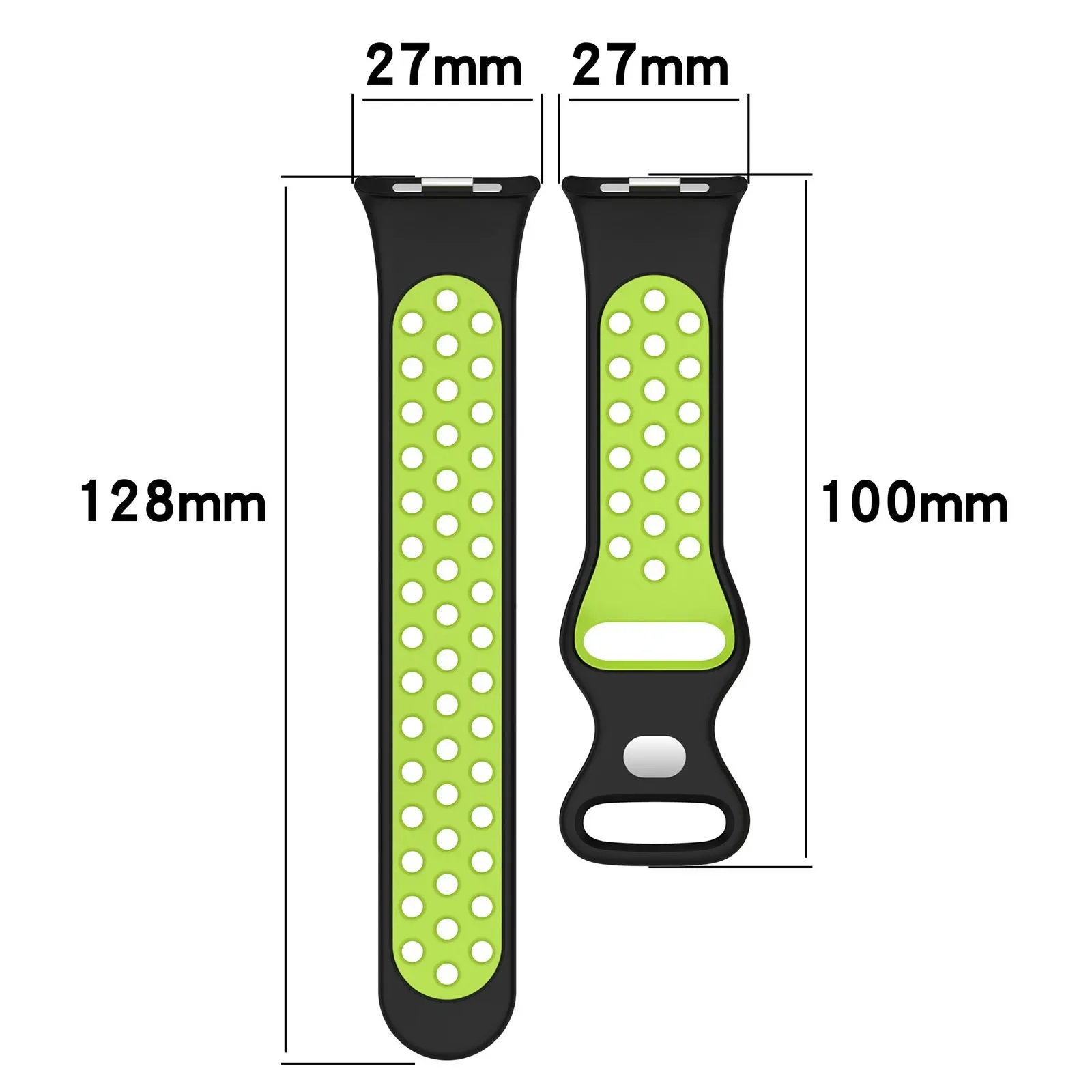 Offizielles Silikonarmband für Redmi Uhr 4 5 Bandzubehör Ersatz atmungsaktives Armbinde Armbinde Xiaomi Band 8 9 Profi Gürtel