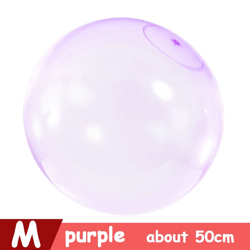 XL L M S Inflatable Soft Water FilIed Bubble Ball Blow up Summer Outdoor Fun Games For Party Pool Bath Ballon Toys Playball