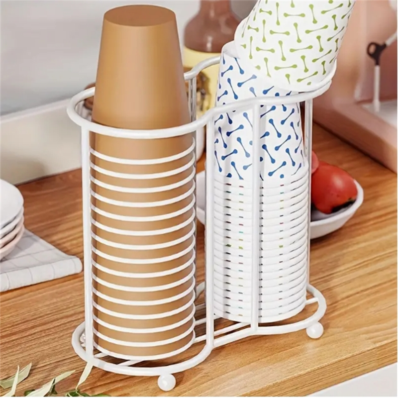 Küche Papier Tasse Halfter Einweg Tassen Pflücker Multifunktionale Schreibtisch Tasse Lagerung Gestell Haushalt Kaffee Tasse Halfter Für Hause