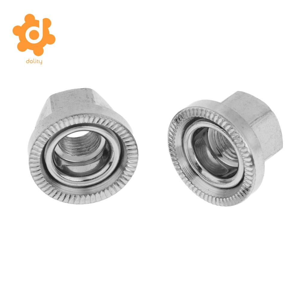 24PCS Bike Wheel Axle Nut & Safety Washer Kit Bicycle Hub Flanged Axle Nut | UK - View #9