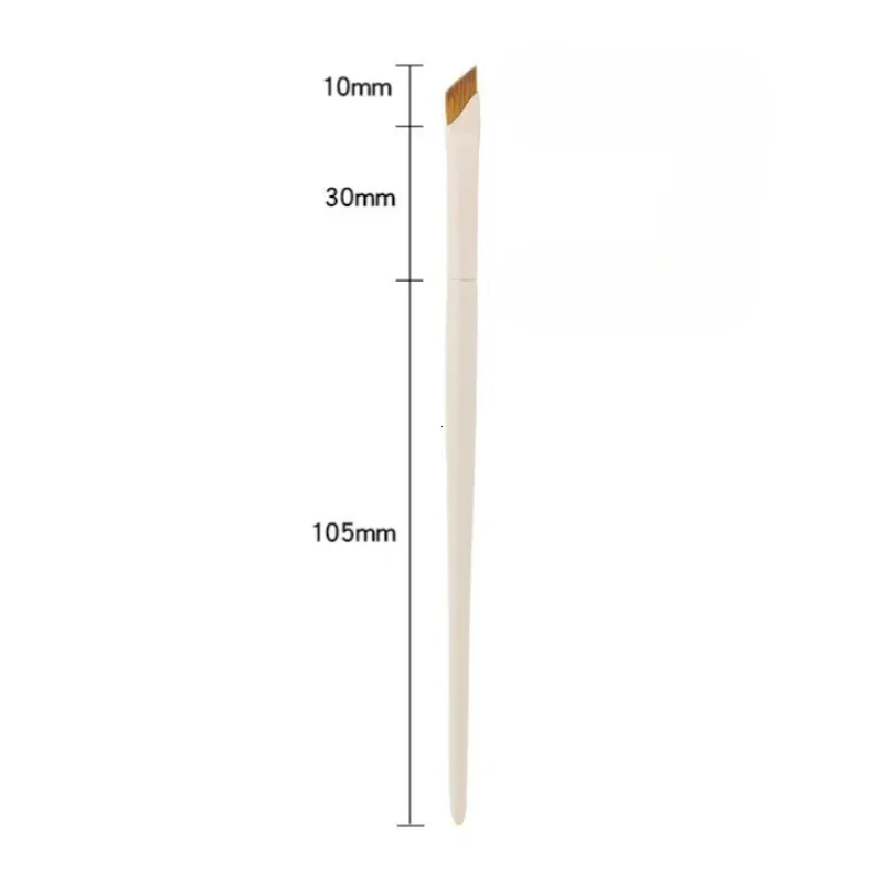 Upgrade Blad Eyeliner Borstel Ultra Dunne Fijne Hoek Platte Wenkbrauw Borstel Liner Wenkbrauw Plaats Make-Up Precieze Detail Borstel: Roze