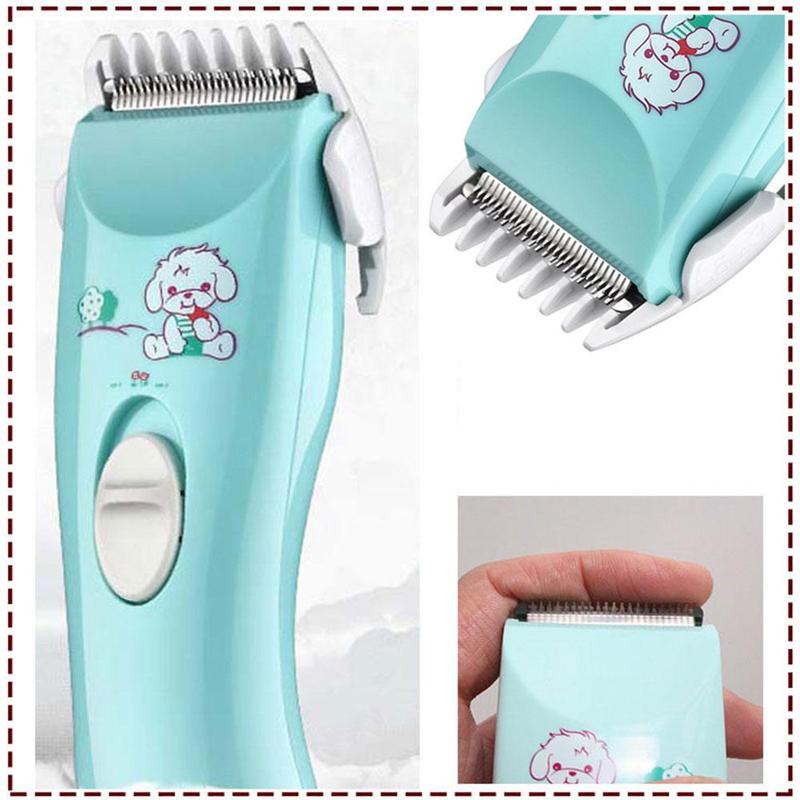 Baby Hair Trimmer Electric Hair USB Baby Shaver Remover Cutting Hair Cutting Kid Children Noise Low Rechargeable Cu Y8F3