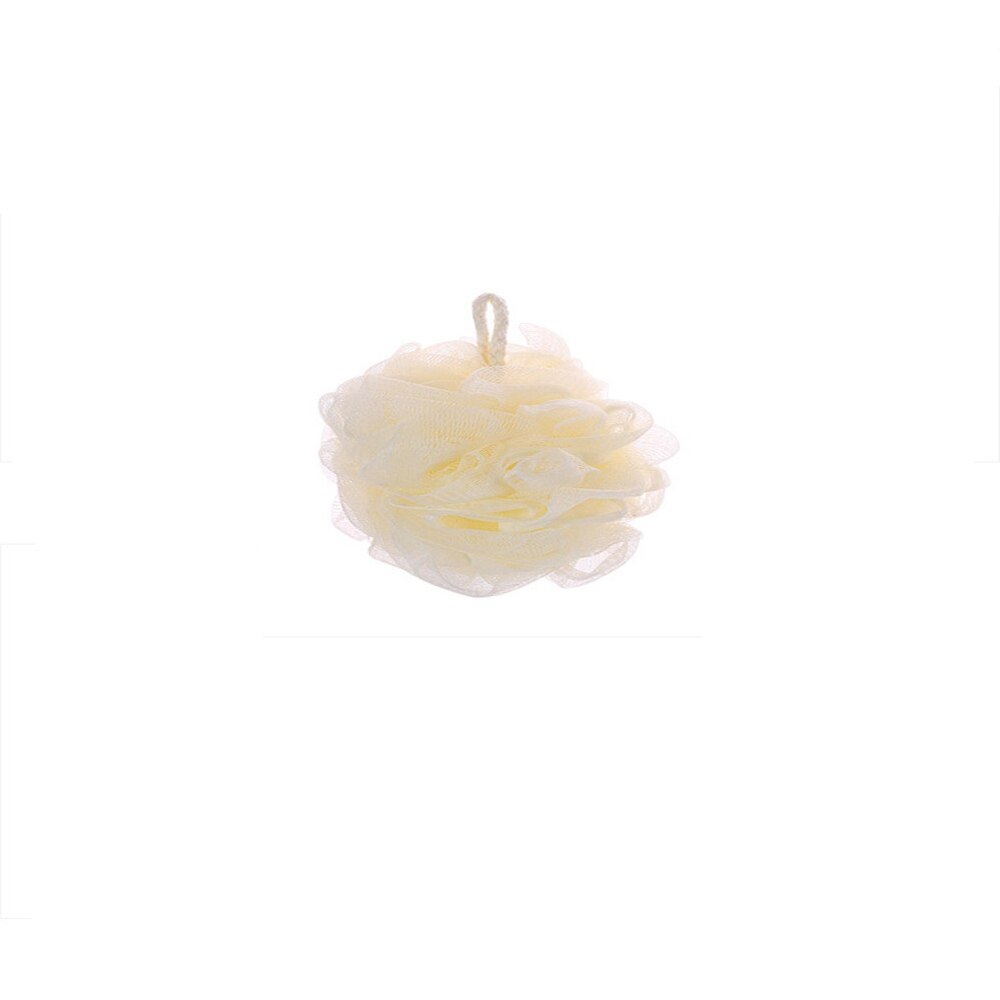 Dusch bad boll bad blomma baby skrubb bad tillbaka baby bad gnugga bubbla nät bad blomma bad baby produkter: Beige