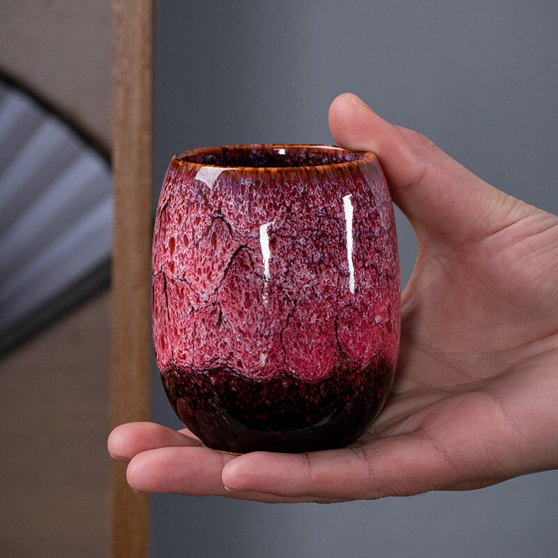 4ps Ceramic Mug Big Capacity Coffee Cup Coffee shop Porcelain Tea Cups Lady Valentine's Day Anniversary Cup set