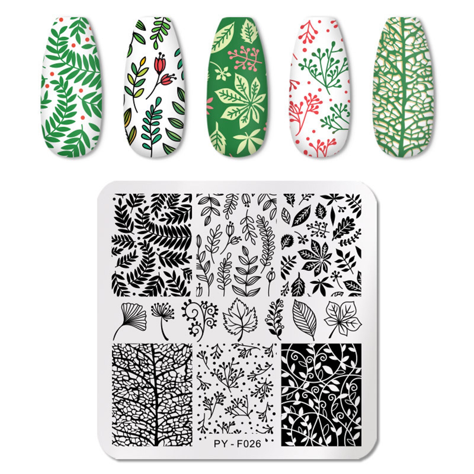 4 teile/los Blume Ebene Nagel Stanzen Platten Marmor Bild Stempel Vorlagen Geometrische Druck Schablone Werkzeuge Nagel Kunst Dekoration