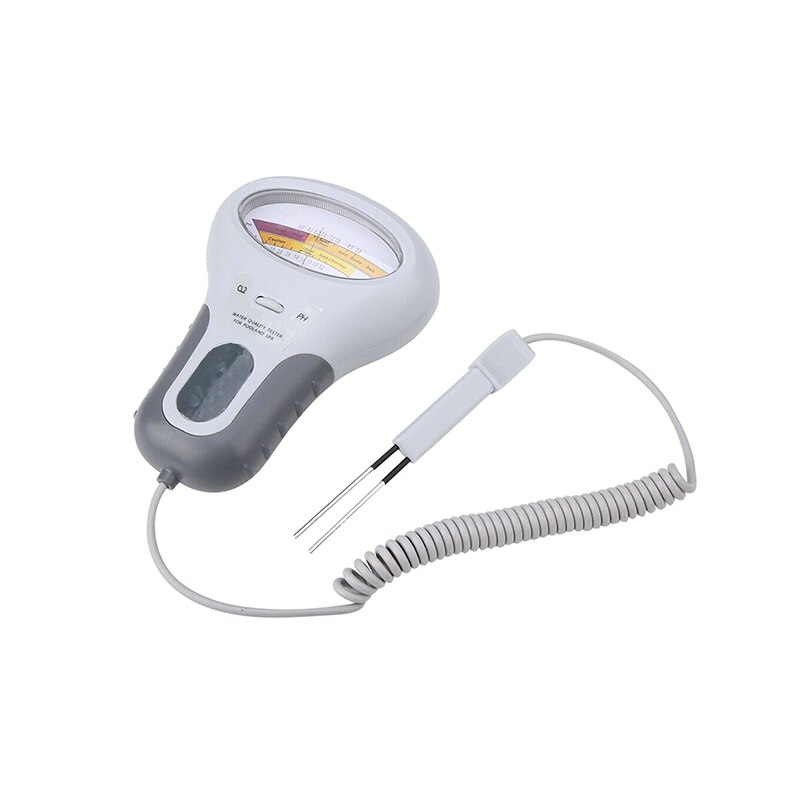 Testeri 2 in 1 vesi ph & kloori pc -101 taso kannettava digitaalinen ph mittari allas kylpylä analyyttiset instrumentit: A