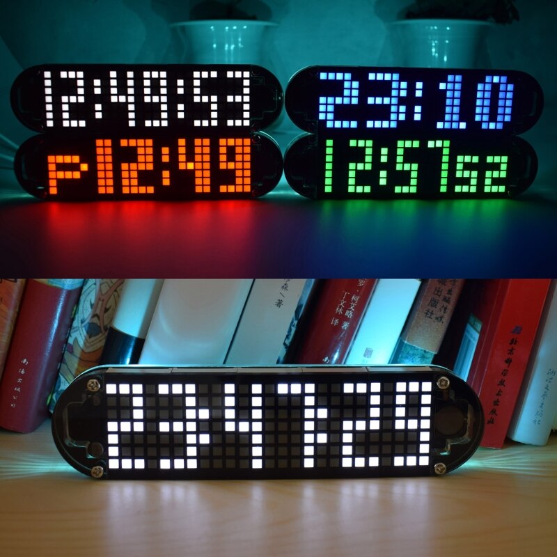 Ds3231 monitoimiherätyskello led-pistematriisi-animaatiotehosteet tee se itse sarja  j21