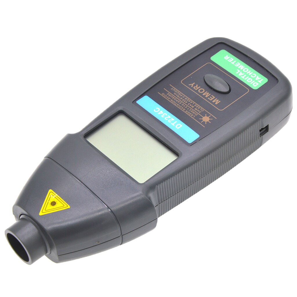 Tacómetro LCD Digital de mano, herramienta de medición de velocidad y Contador de RPM