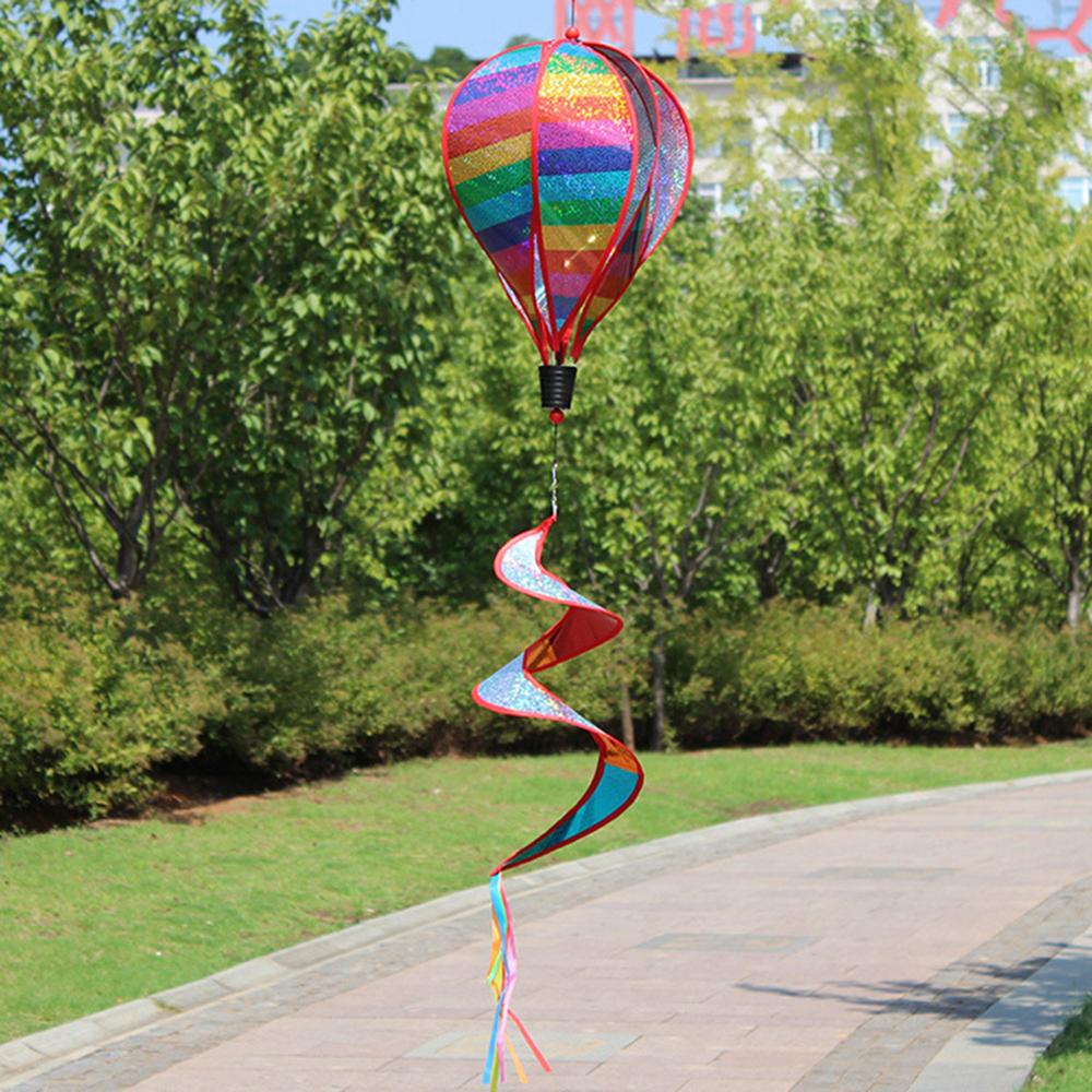 Luftballon legetøj vindmølle spinner have græsplæne yard ornament udendørs fest favoriserer forsyninger