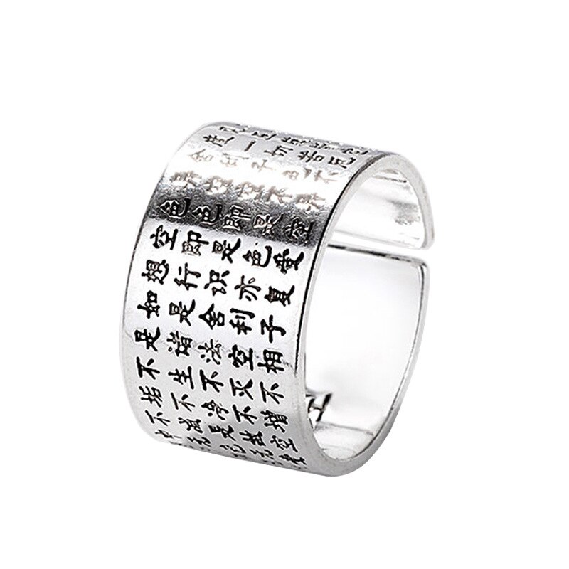 Trendy Zilveren Kleur Brief Ringen Voor Vrouwen Bridal Wedding Engagement Sieraden Grote Opening Antieke Ringen