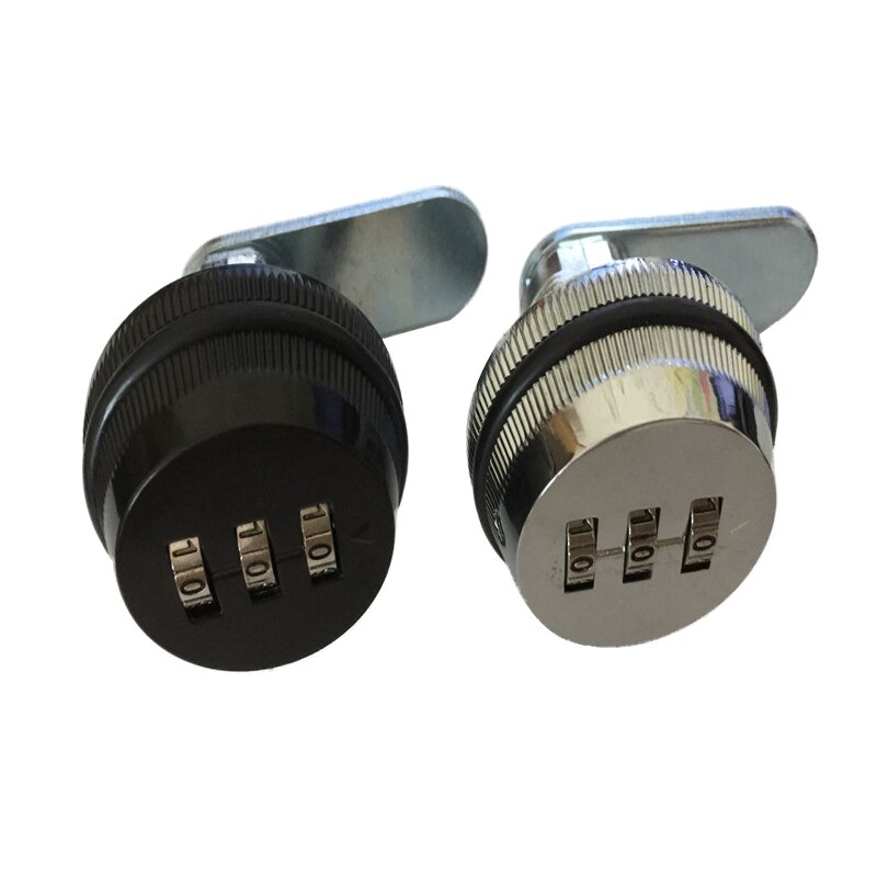 3 Digit Combination Cabinet Lock Zinc Alloy Password Locks Security Home Automation Cam Lock For Mailbox Cabinet Door Hardware